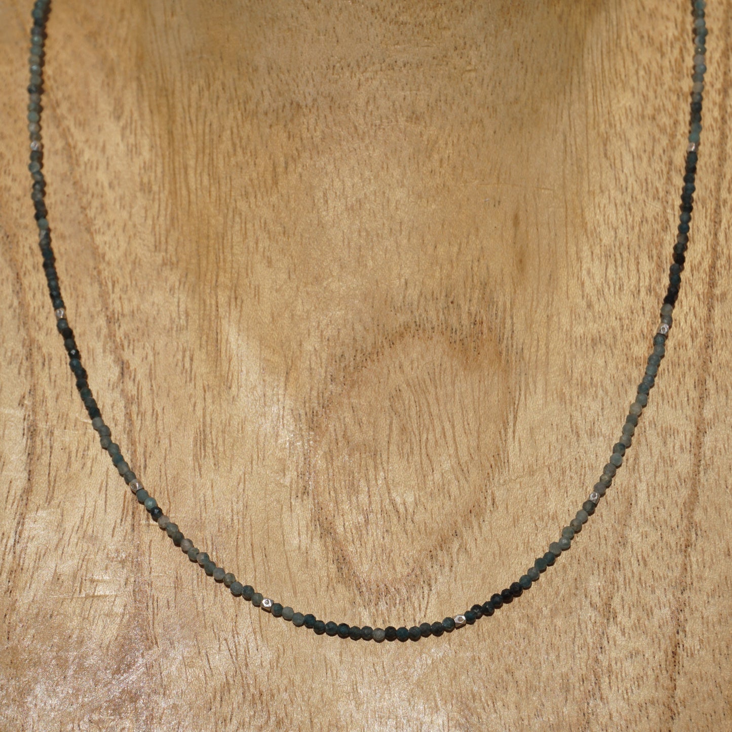 Kette Blauer Turmalin | Silber