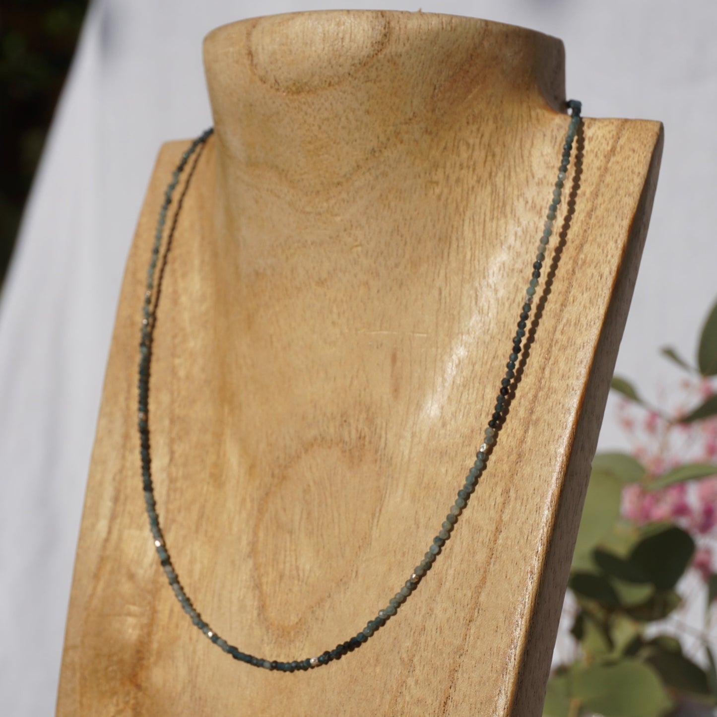 Kette Blauer Turmalin | Silber