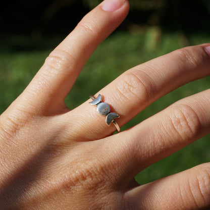 Ring Mondphasen schmal